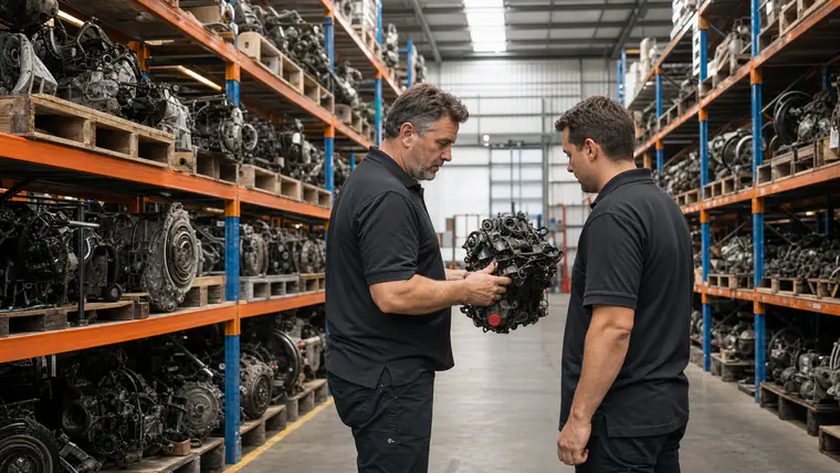 Fairfield Auto Parts warehouse team